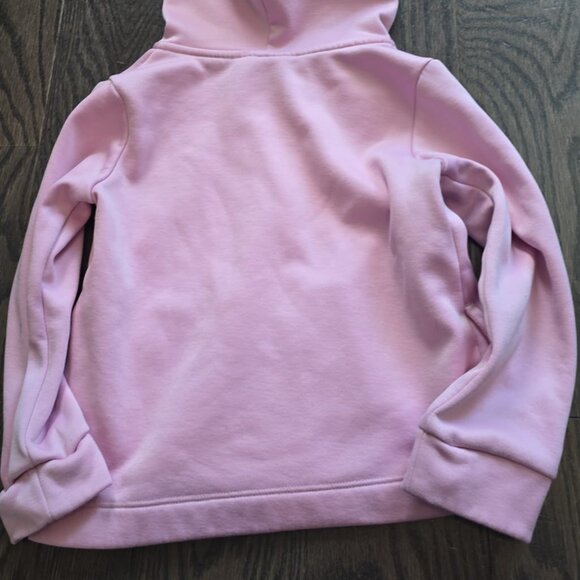 Toddler Girls Pink Zippered Puma Brand Hoodie Size 3 Winter Outdoor Casual Wear - Picture 2 of 3